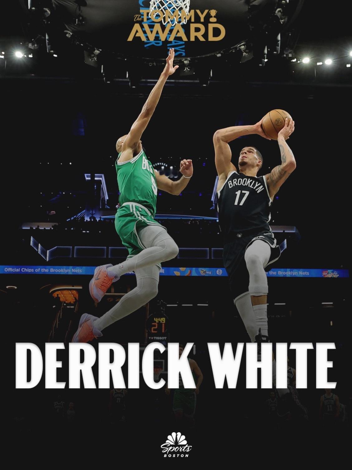 今日比赛【 The Tommy Award 】 得主 : Derrick Whi