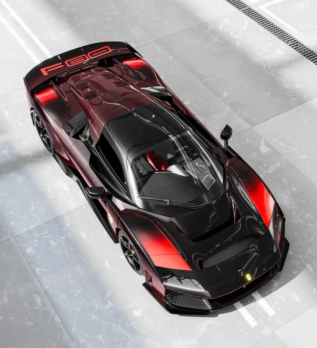 红黑渐变碳 又一辆F80交付