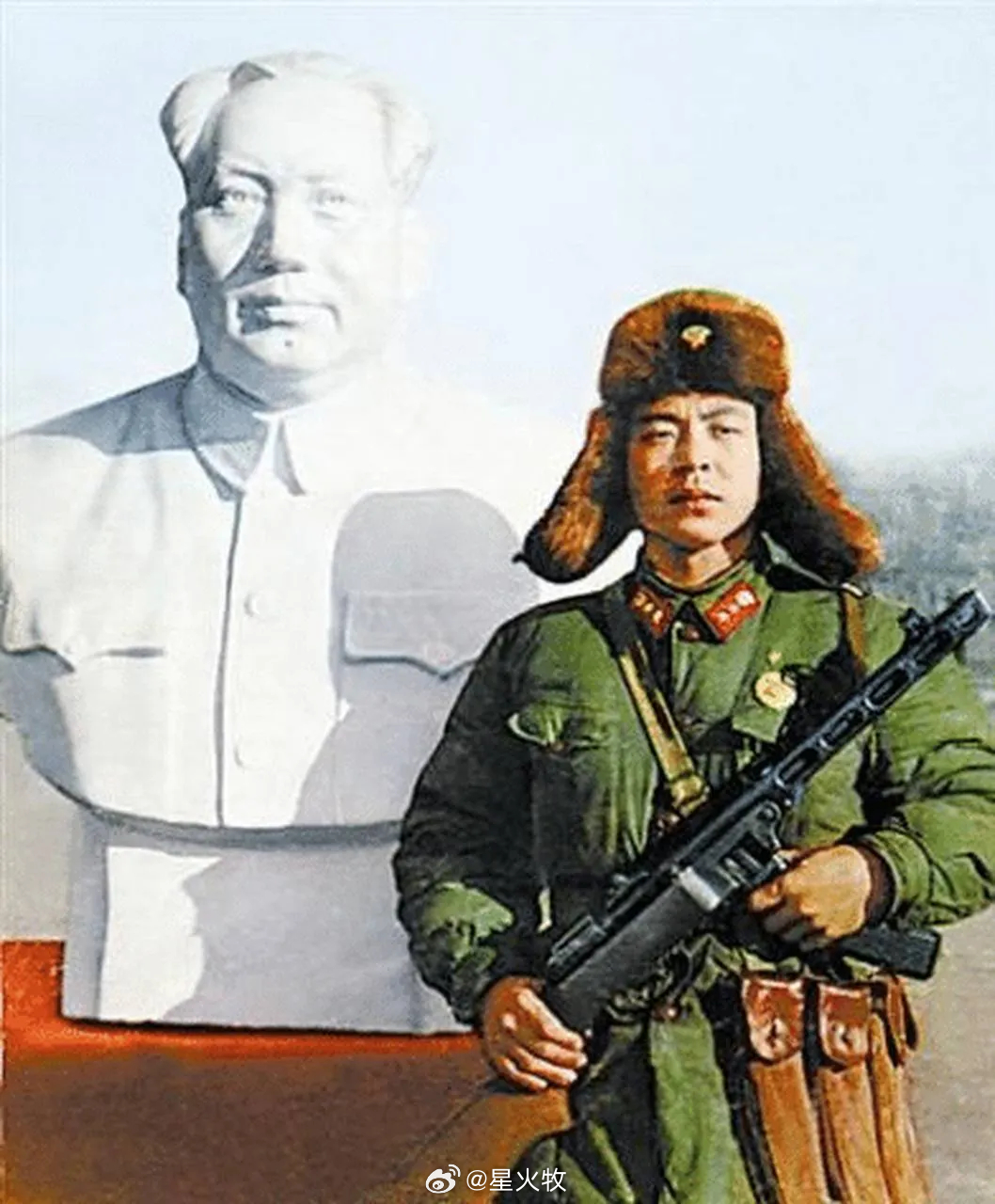 向雷锋同志学习，向她学习，他与她，都是毛主席的好学生、好战士。“学习雷锋好榜样，