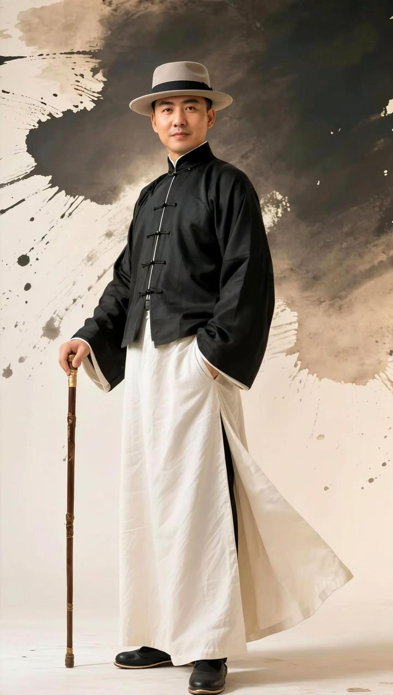 AI民国风肖像 ai创作