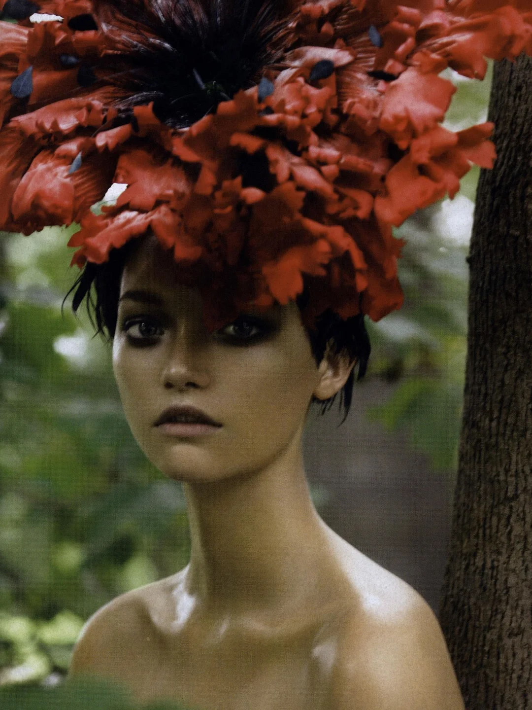 美版《VOGUE》2006年7月刊：Garden of Delights模特Sa