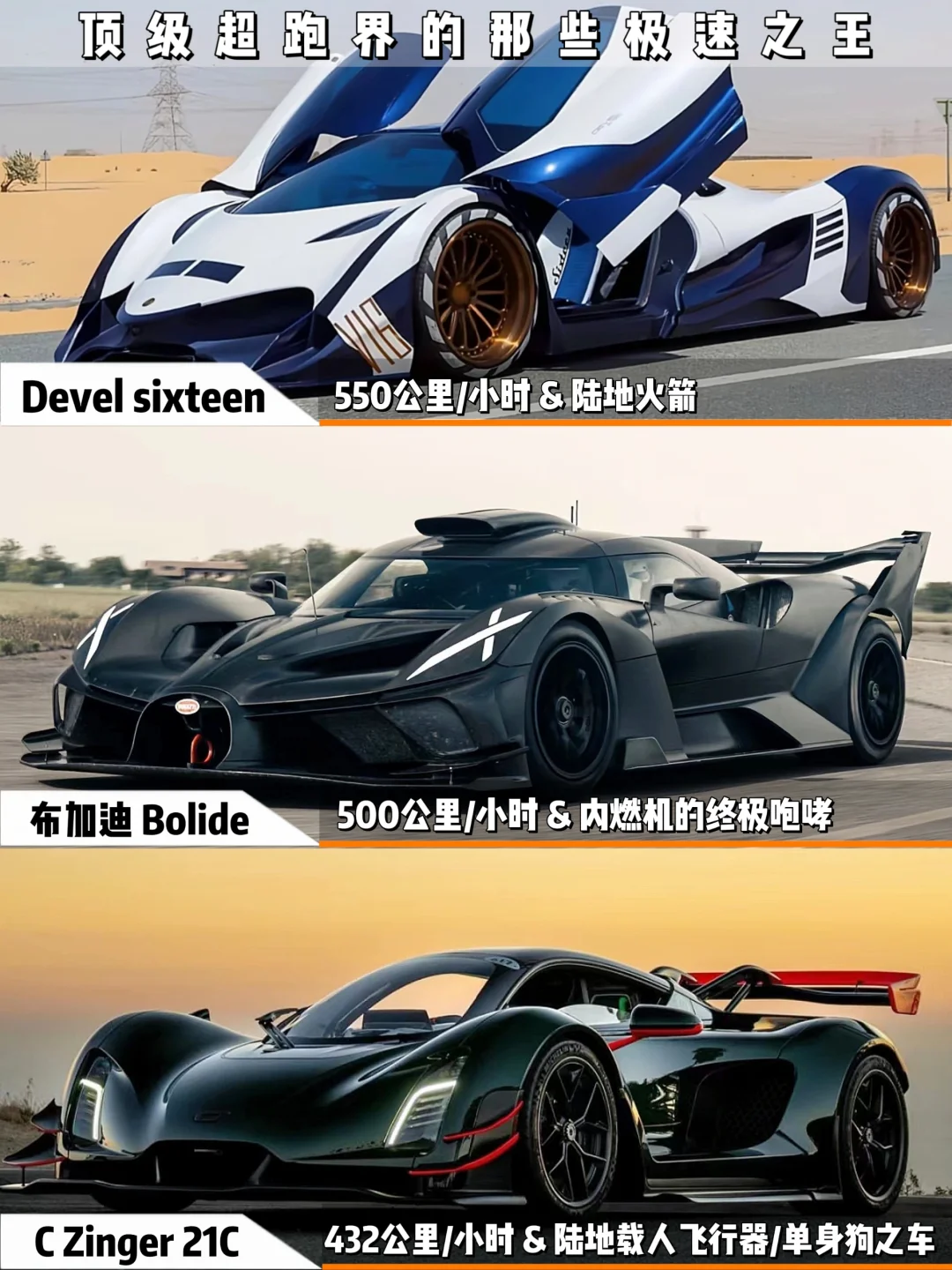 超跑界的极速之王
