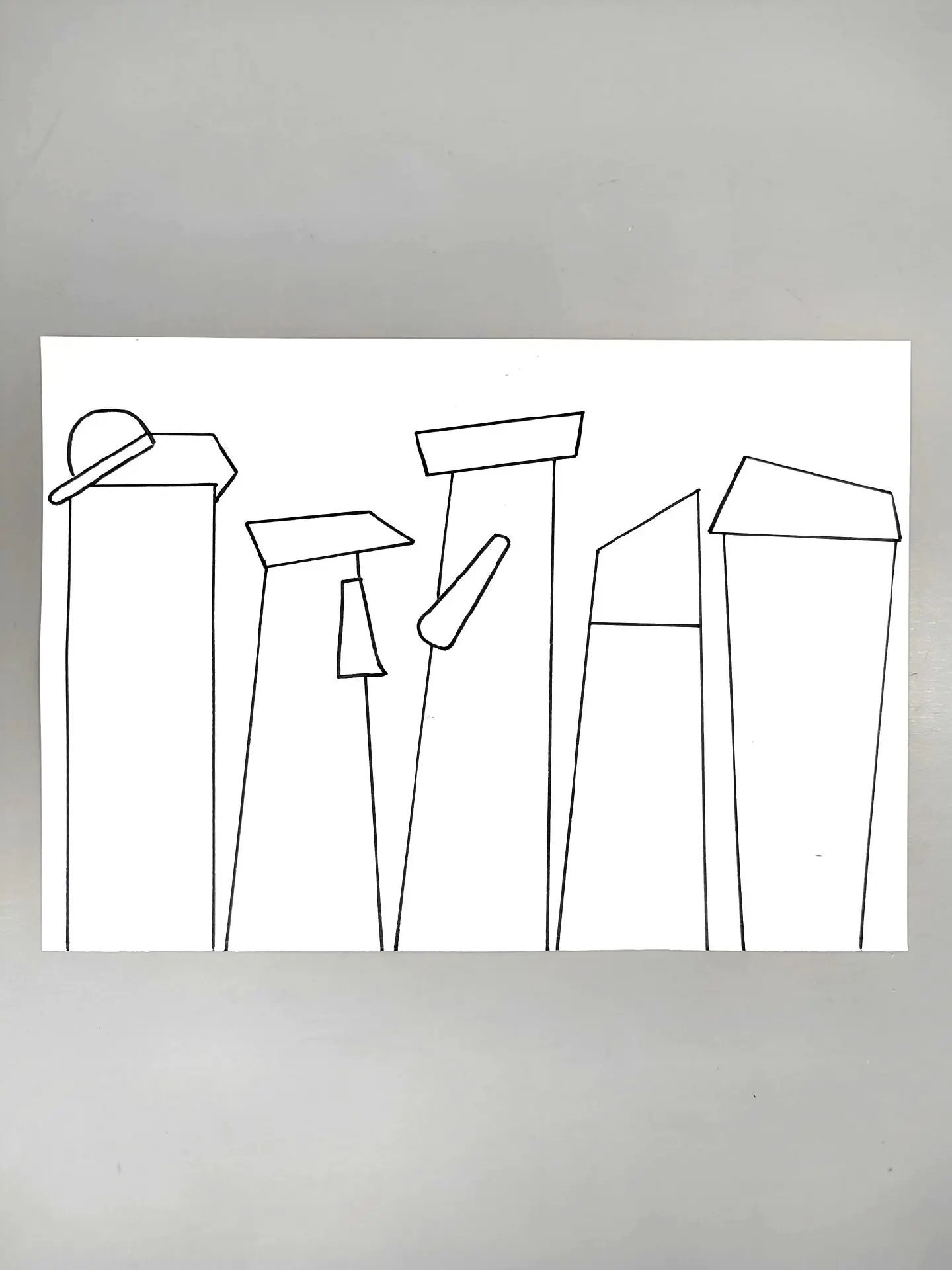 奇形怪状的人创意画！简单有趣的儿童创意绘画《奇形怪状的人》，一看就会...