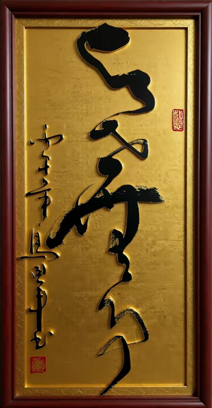 这两幅写得好不好暂且不谈，能认出来的我估计没几人，反正我是认不出来。有认识的老师