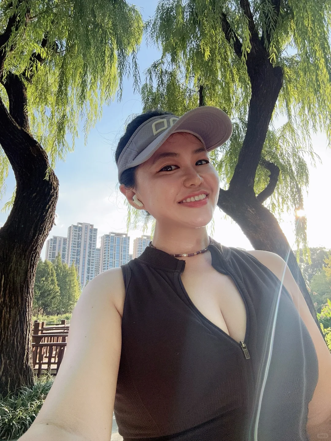 光是我的精神保护区，今5KM跑在久违的阳光下
