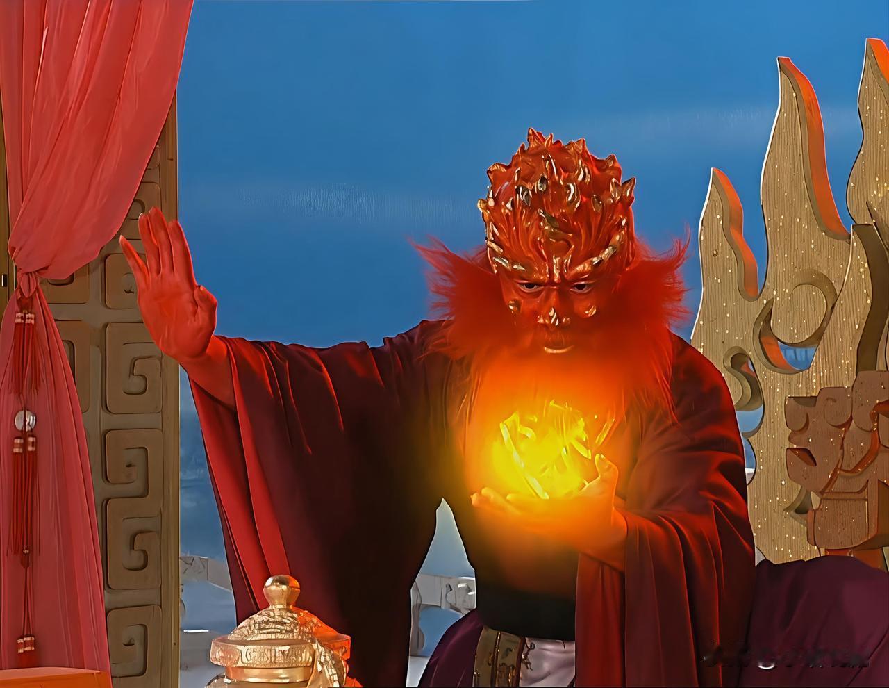 火德星君，全称为南方火炁荧惑火德星君，又称火神，是民间传说中的七政之一，和五星君