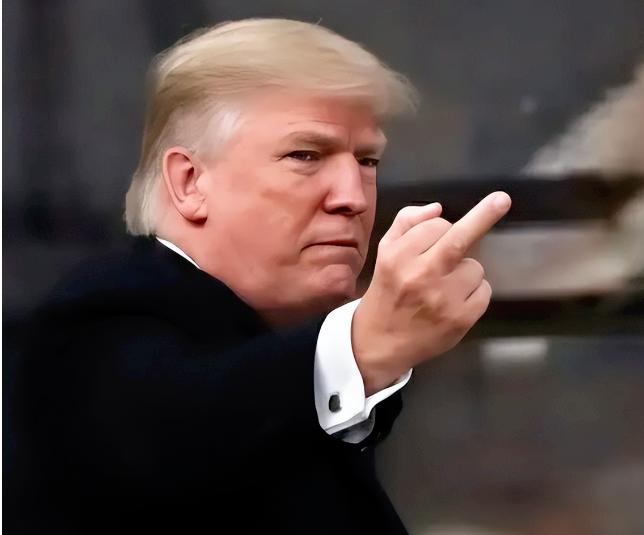 特朗普走进福特工厂，却被工人当众指着鼻子骂，气的当场爆粗，走老远还回头竖中指，结