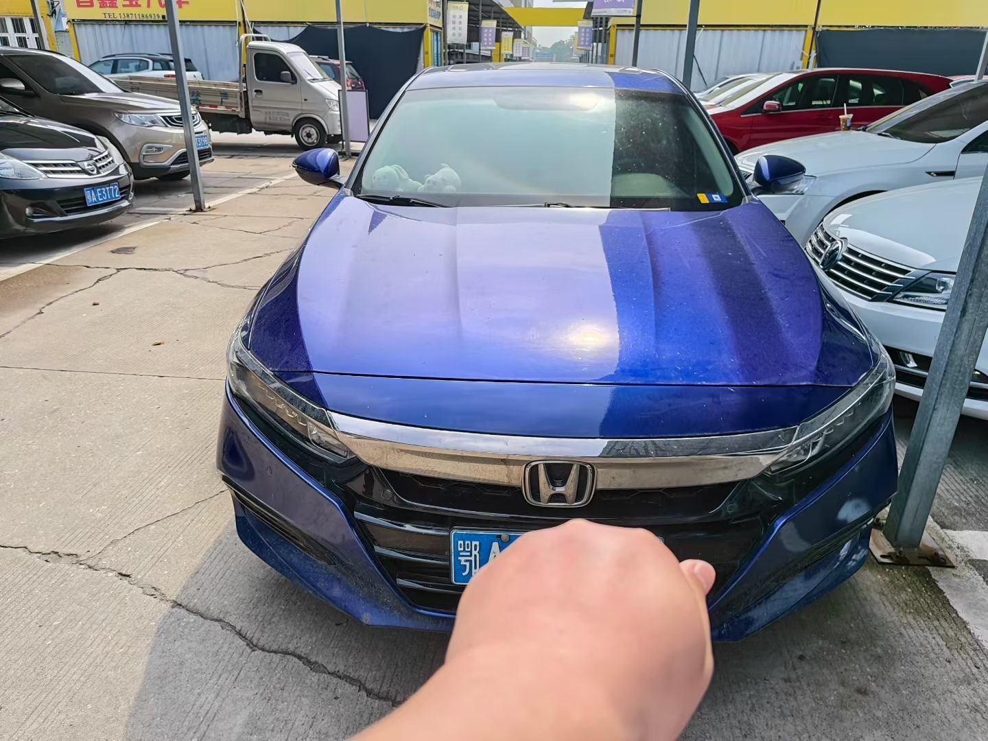 19年的雅阁，车是好车，这个红色的座套，你受得了吗？雅阁 武汉·沌口