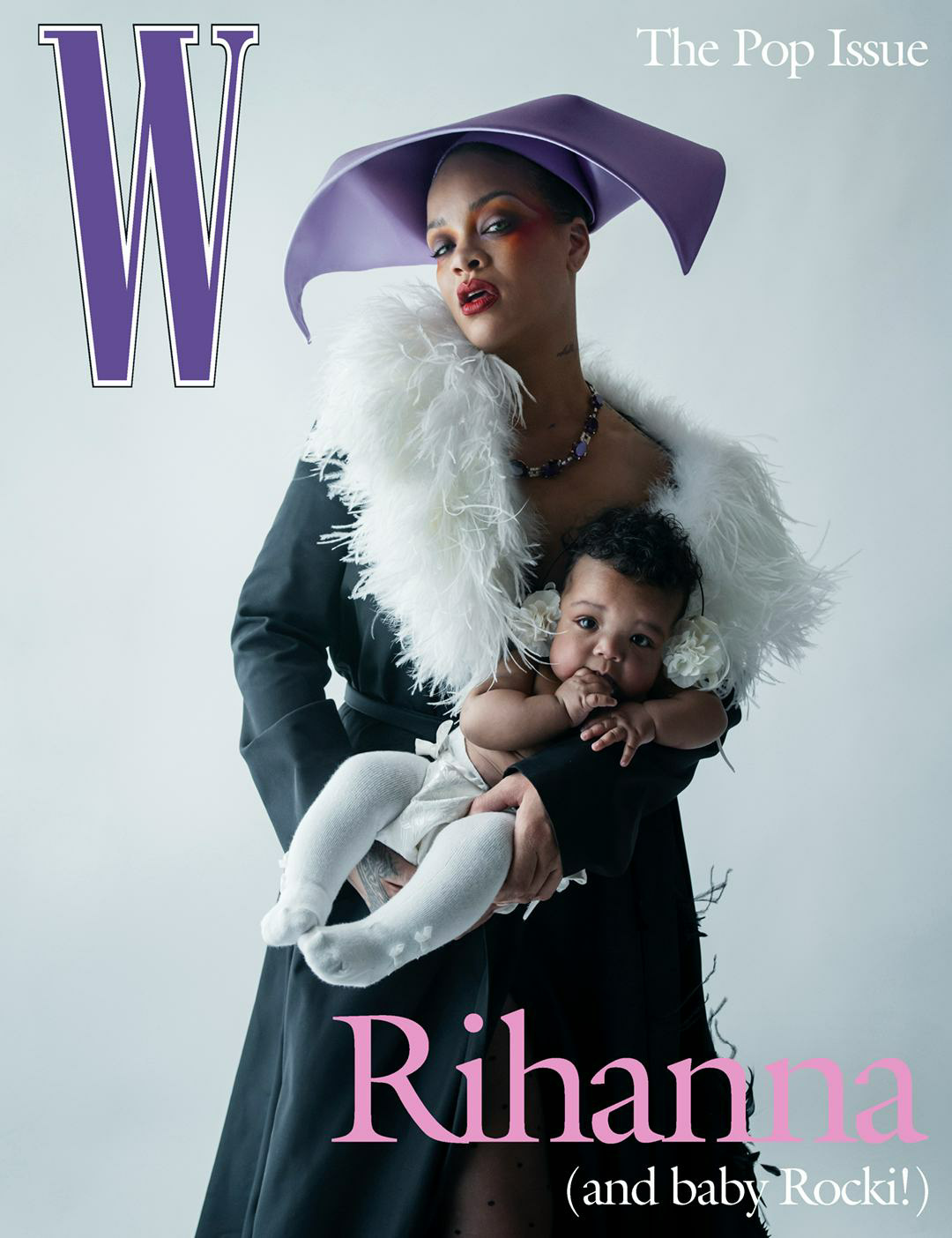 Rihanna 携女儿 Rocki 一同登上 W Magazine 新刊封面 ！