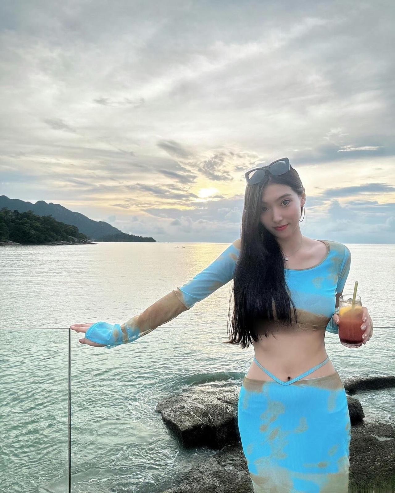大海与风～上热门 一起看海 御姐 美女