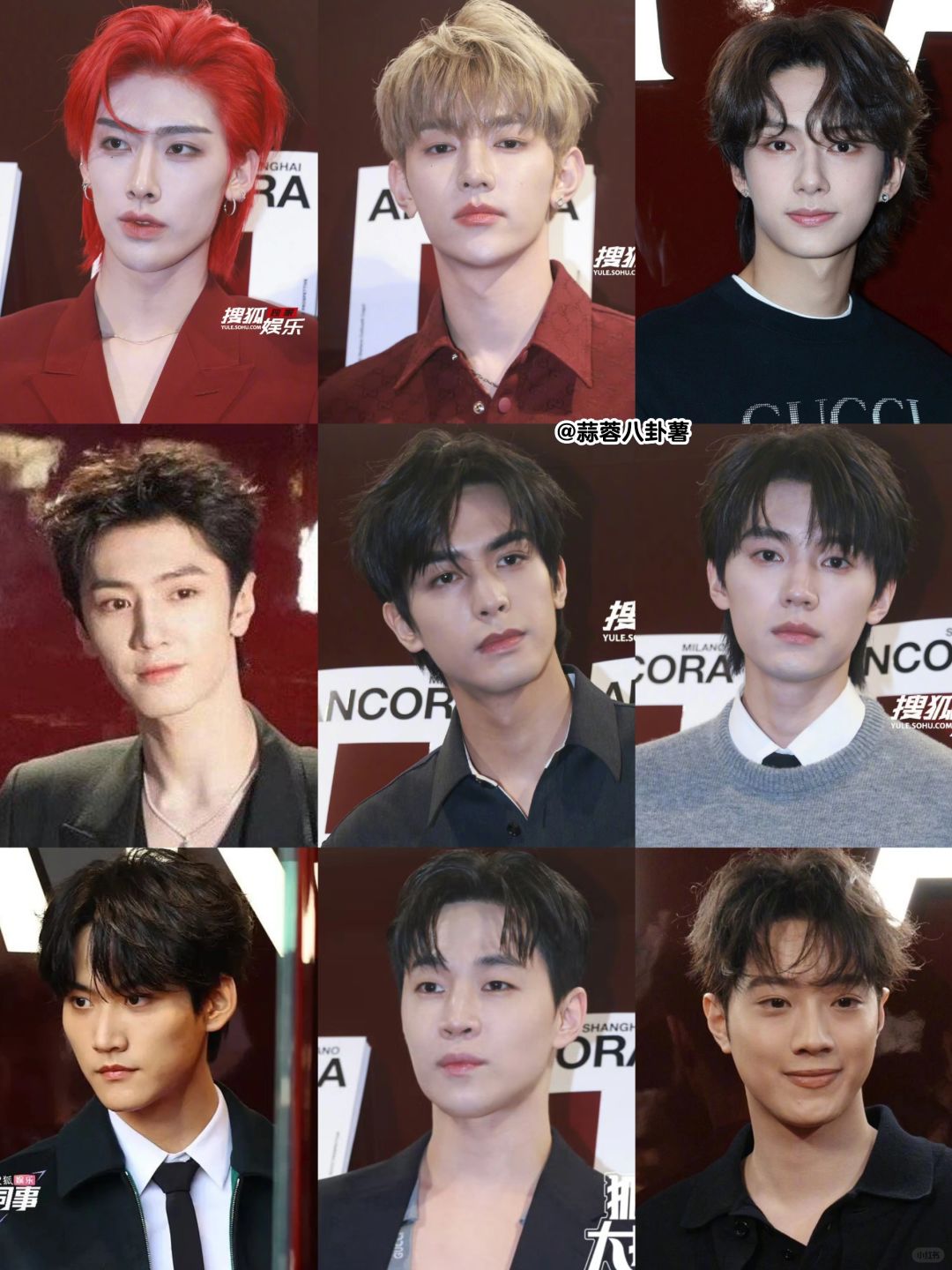 GUCCI活动红毯生图盘点‼️