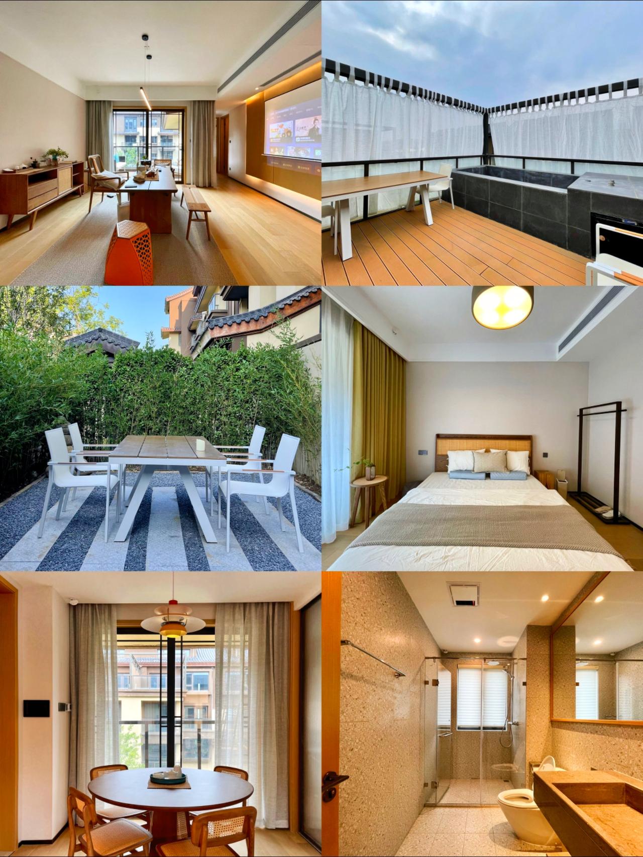 🏡西安到太白山只需1h车程，不得不说这里空气超好。唐镇别墅三室两厅三卫（床型1