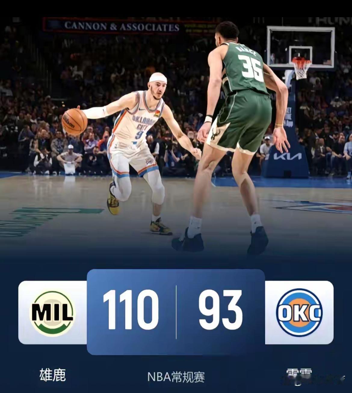 雷霆主场输了17分。 
旧将迪昂拿了19分11个篮板，还送出4个大帽。 
他太清