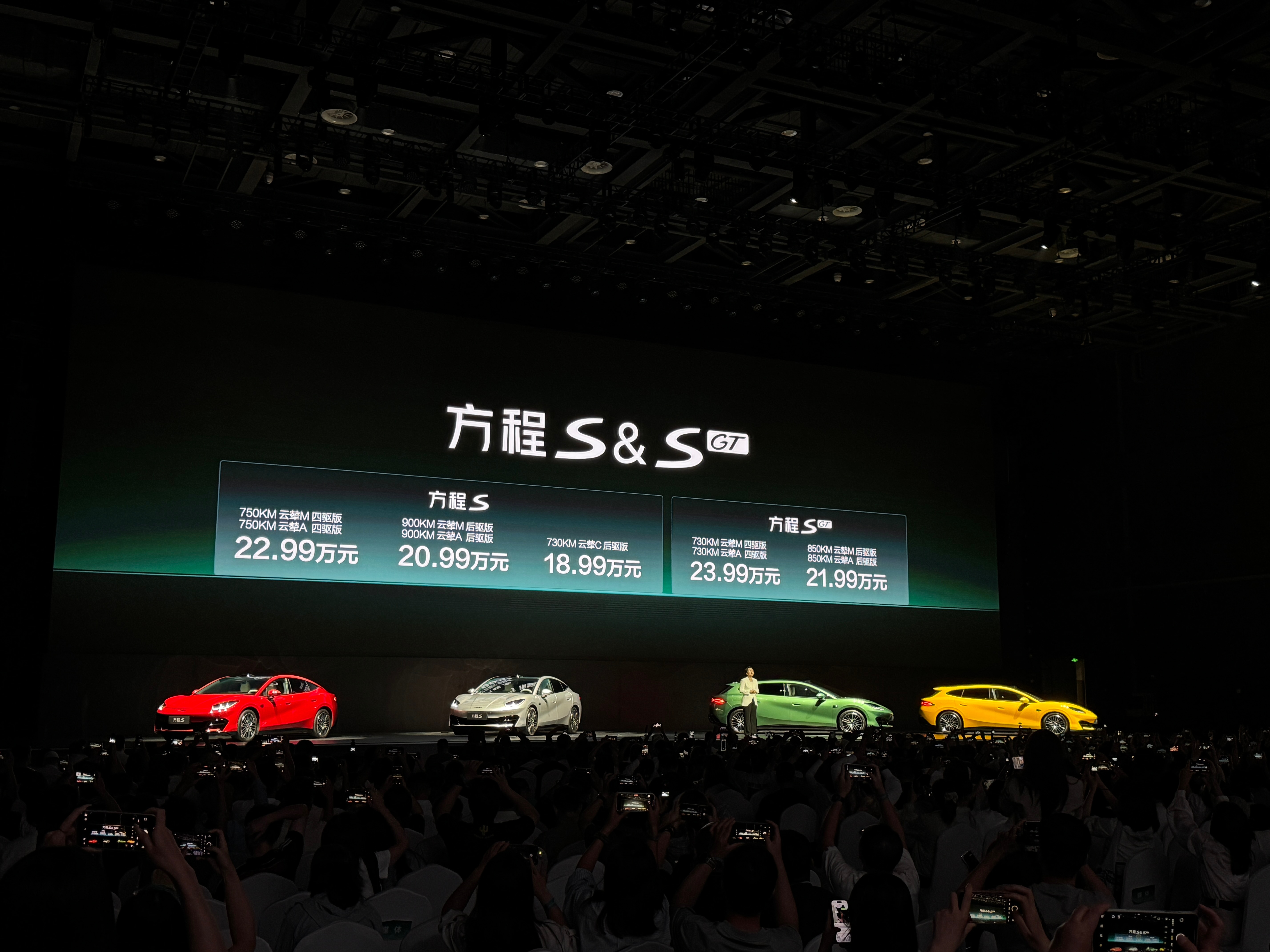 方程S & S GT的价格公布了，18.99万起售，这让同竞品怎么想？  ​​​