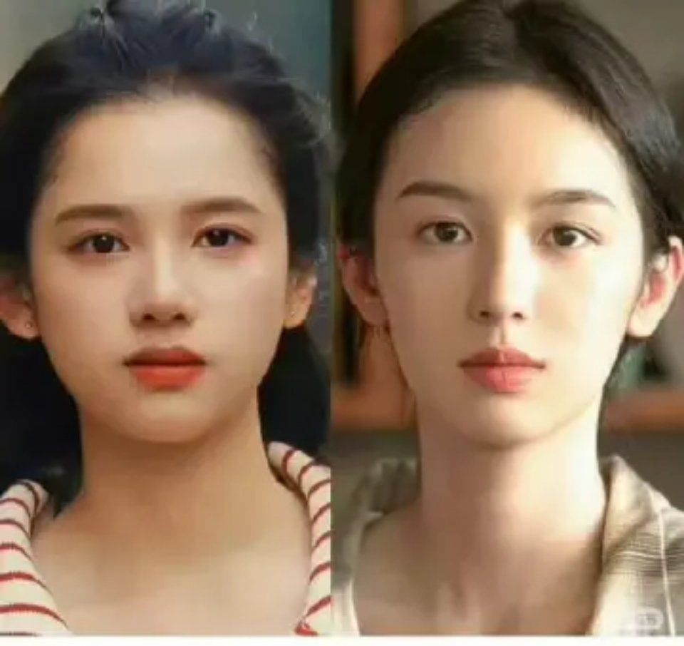 终于懂了‼️终于懂你们看张婧仪和周也的区别了颜霸们！ ​​​