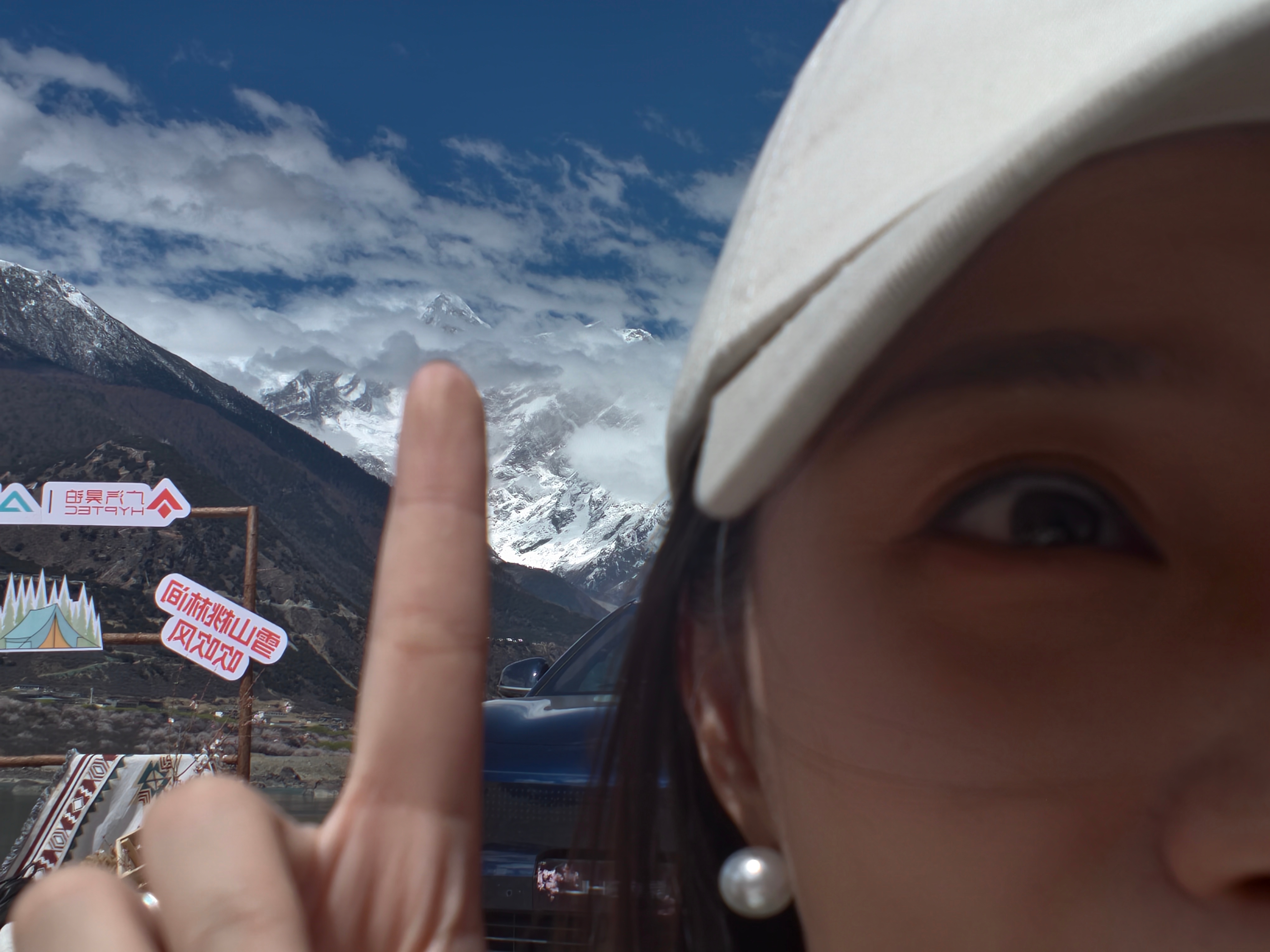 南迦巴瓦峰，我第三次来才看到把这份幸运送给你们