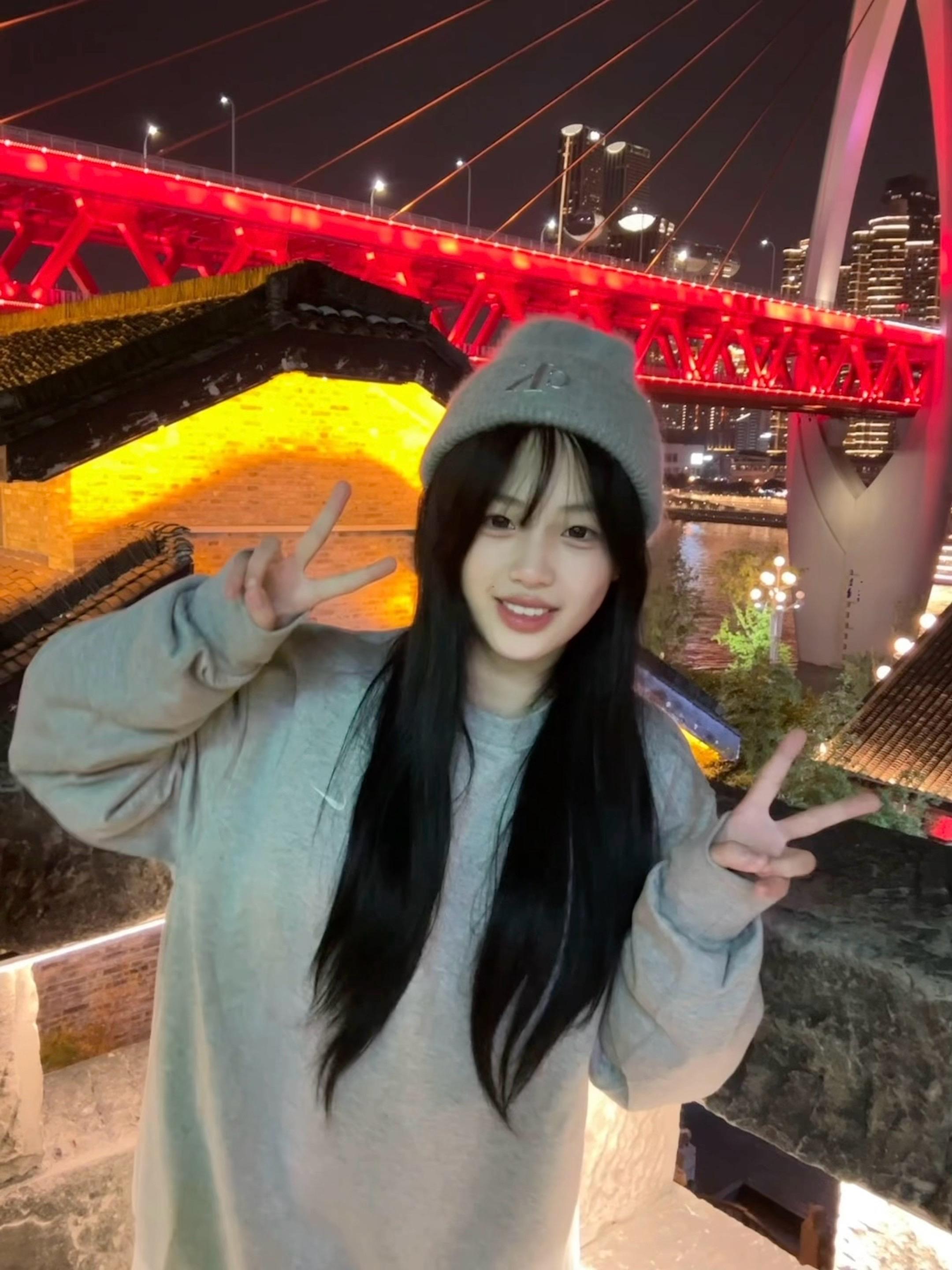 只会这一招✌️😁✌️