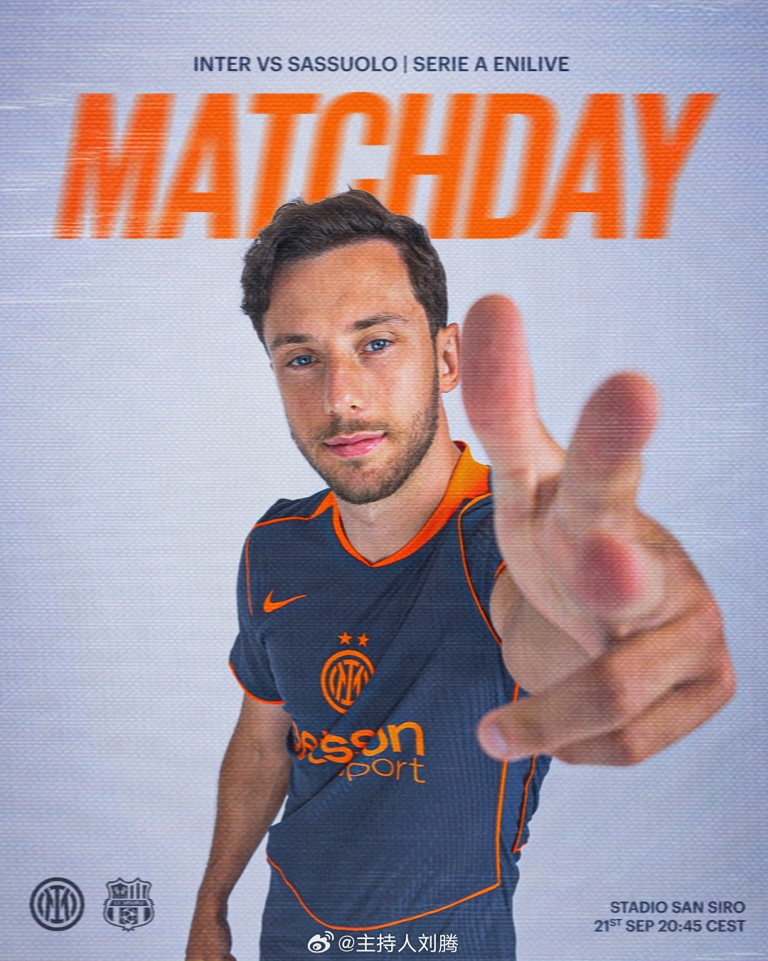 国际米兰vs萨索洛 26:15，搭档解说25-26赛季意甲联赛第4轮：国际米兰v