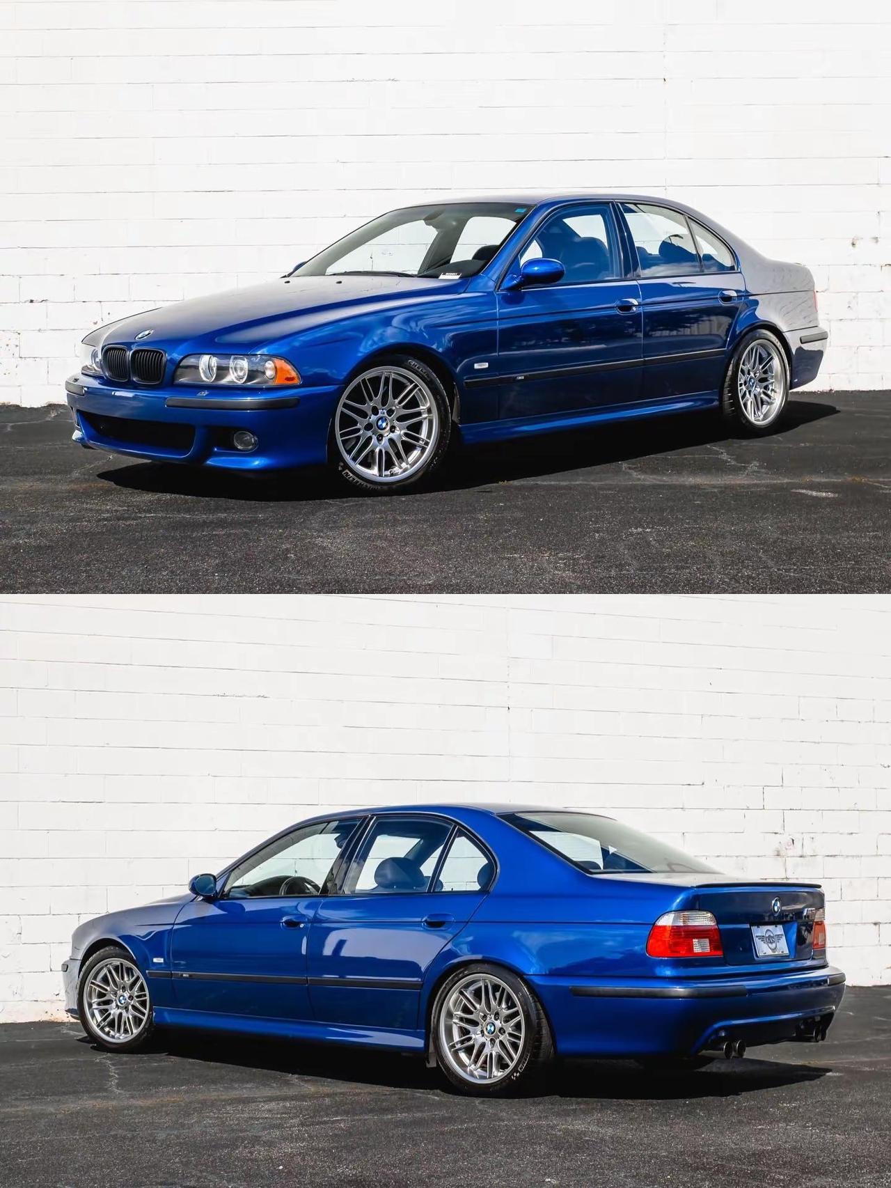 BMW E39 M5。回归市场的传奇：Le Mans Blue BMW E39 