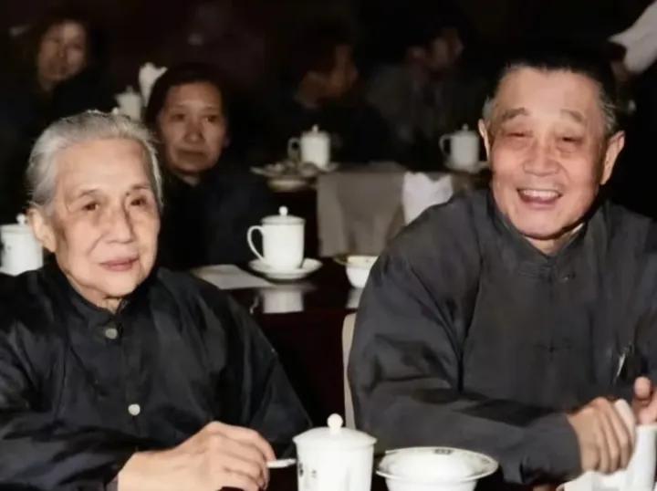 当年的国民党大将杜聿明和他的夫人曹秀清。1949年，国民党战败。曹秀清和蒋介师集