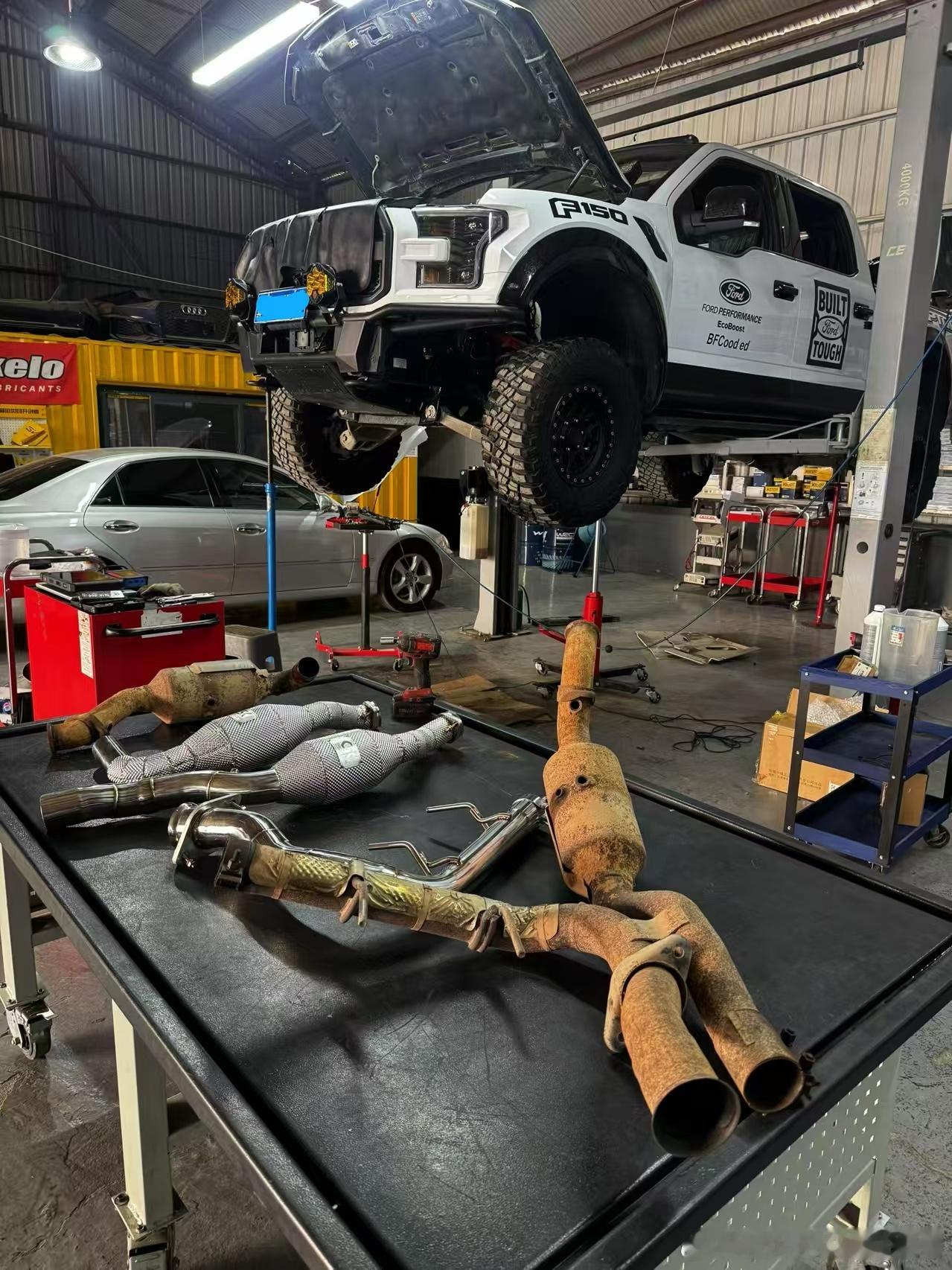 22款 福特 猛禽F-150 3.5T 升级CSK隔热三元头段200目 ⬆️ 