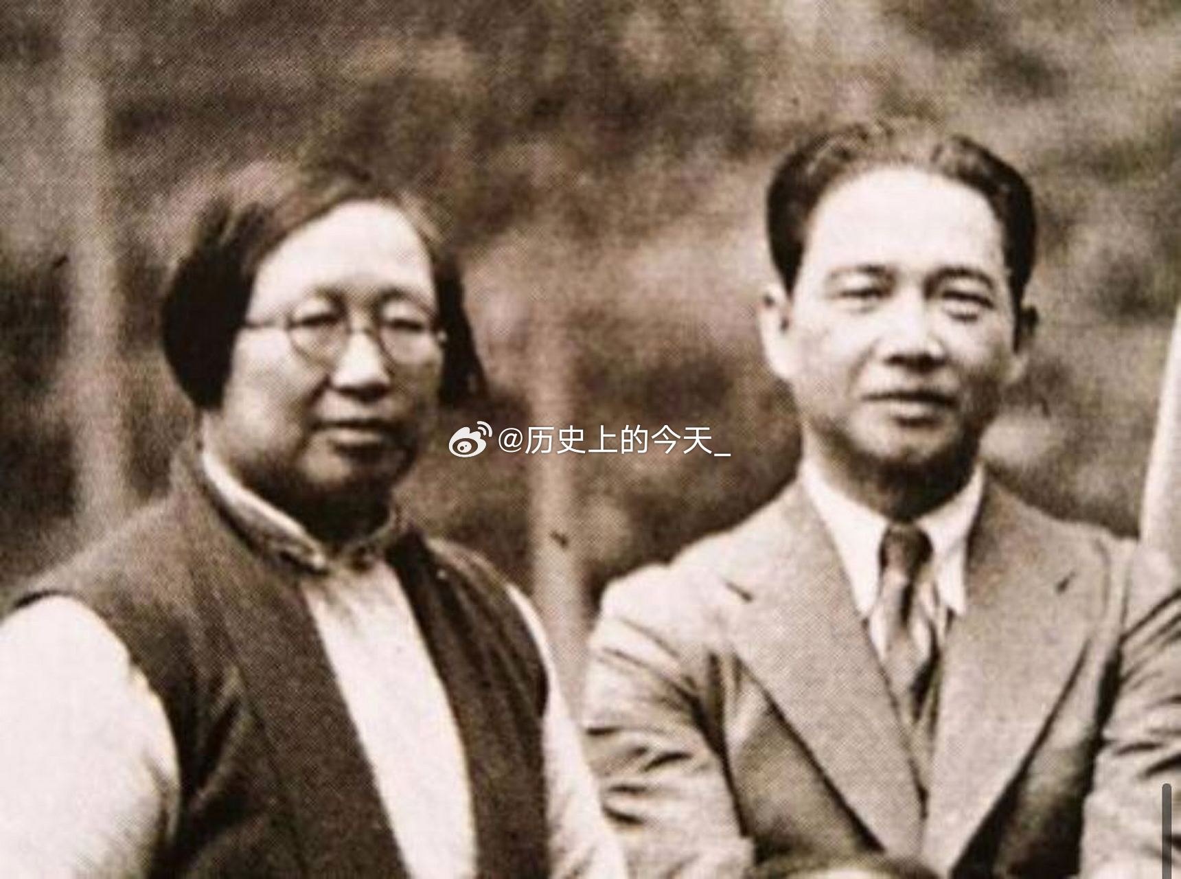 #文史人物#汪精卫之妻陈璧君  文史公曰：马来西亚华商之女，一个丑女倒追了当时的