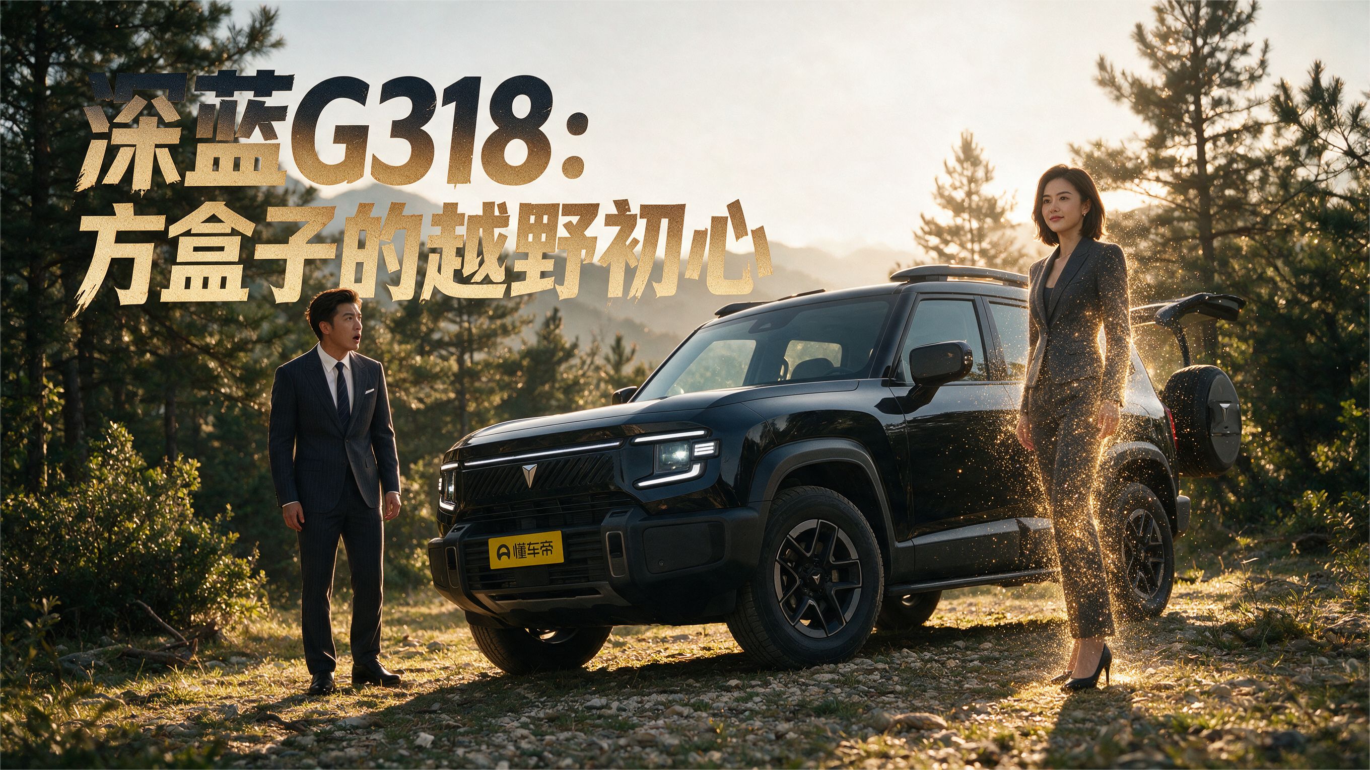 深蓝G318：方盒子的越野初心