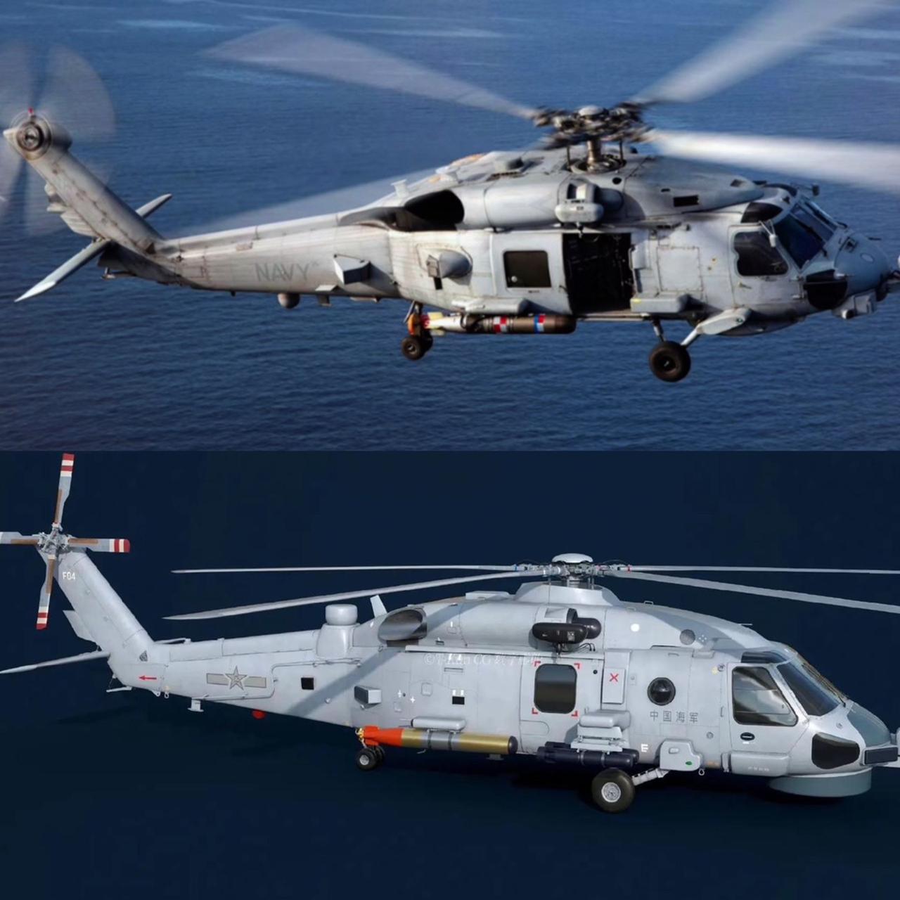 机械之美 反潜直升机 军事科技佩良工作室