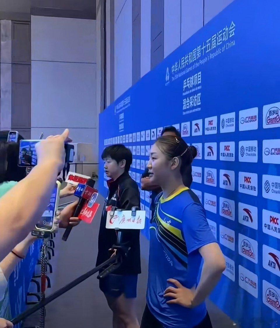 这届全运会可谓是高手云集，随着比赛的进行，不出意外的情况下孙颖莎和陈梦将会再次同