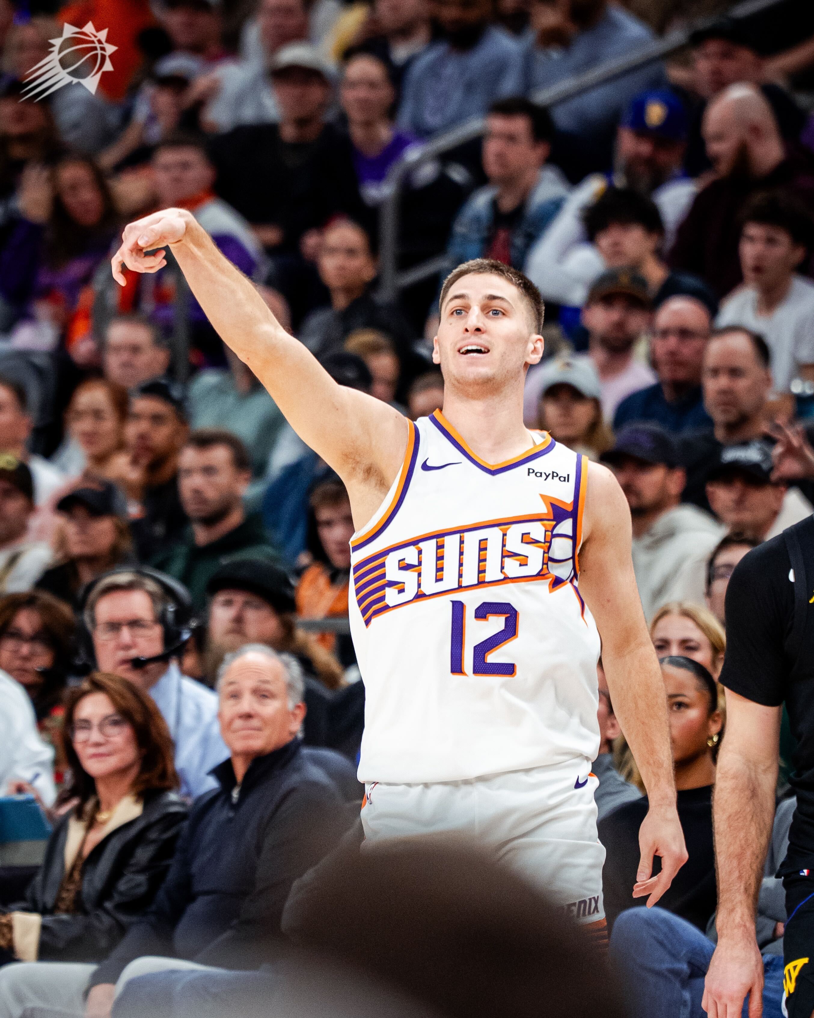 鸡皮终于开张了！三分连进，帮助太阳队拉开分差！菲尼克斯太阳 | 旭日东升 | 勇