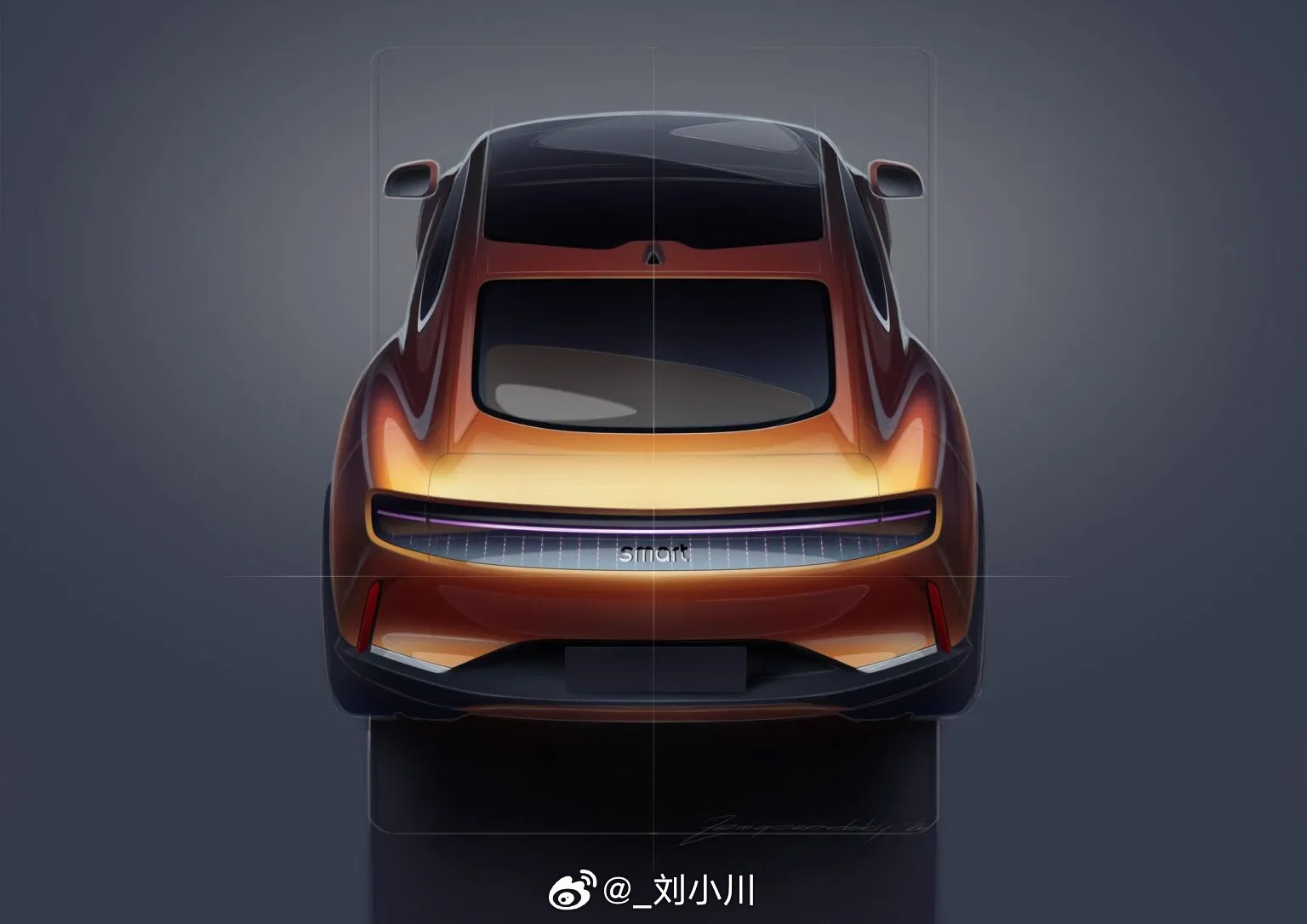 全新smart精灵6号内饰设计图曝光  全新smart精灵6号外观+内饰设计图都