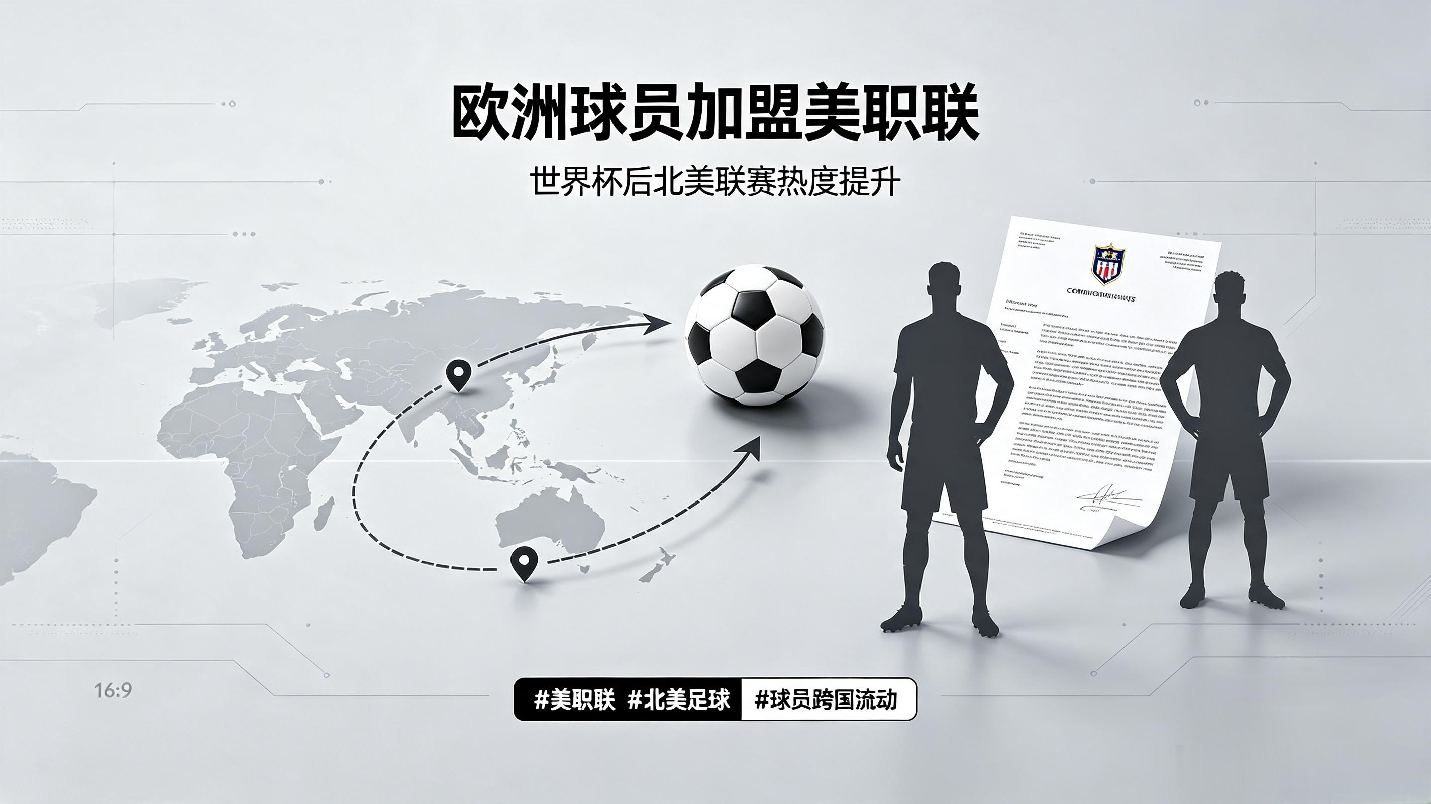 美职联不少球队公布新赛季补强规划，多名欧洲实力派球员确定加盟北美赛场，世界杯过后