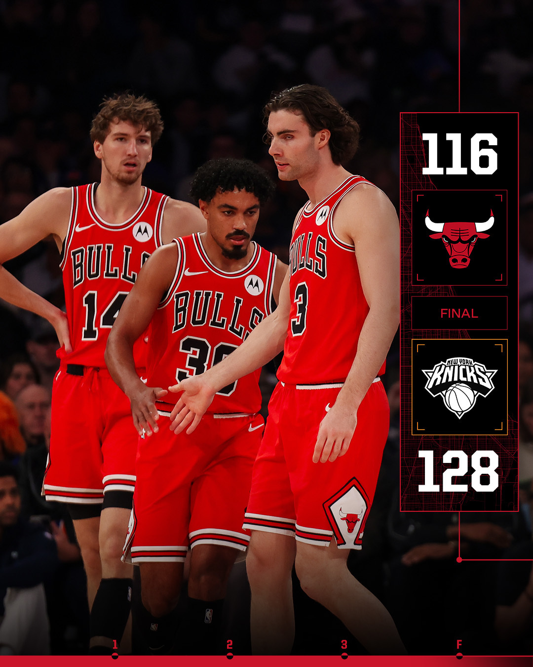 NBA 不愧是周一，牛马的噩梦！都输了！尼克斯终结公牛五连胜马刺吞新赛季首败 ​