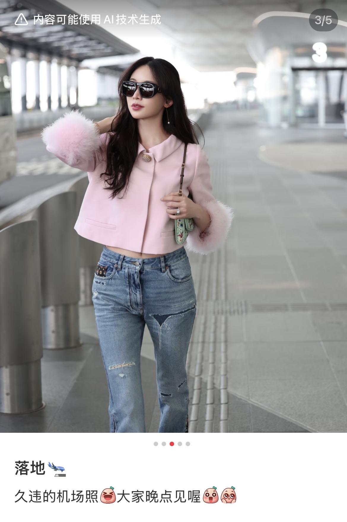 林志玲美的被判成了AI！
林志玲在自己的社交媒体上发自己的美照，
写了一句，
“