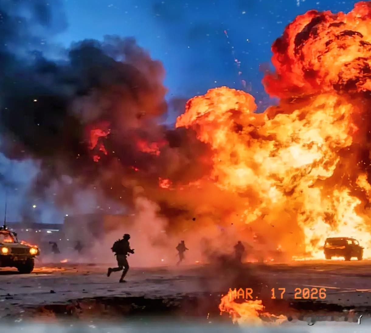 3月16日凌晨，伊拉克迪亚拉省的美军“胜利营”挨了一记闷棍。

伤亡数字直接就摆