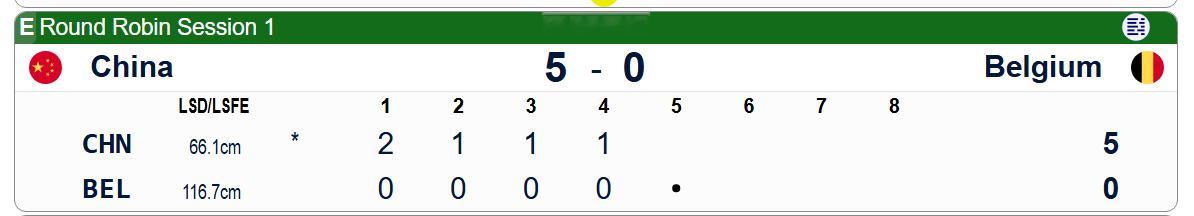 【混双世锦赛资格赛】叶于连偷三局，5-0领先 