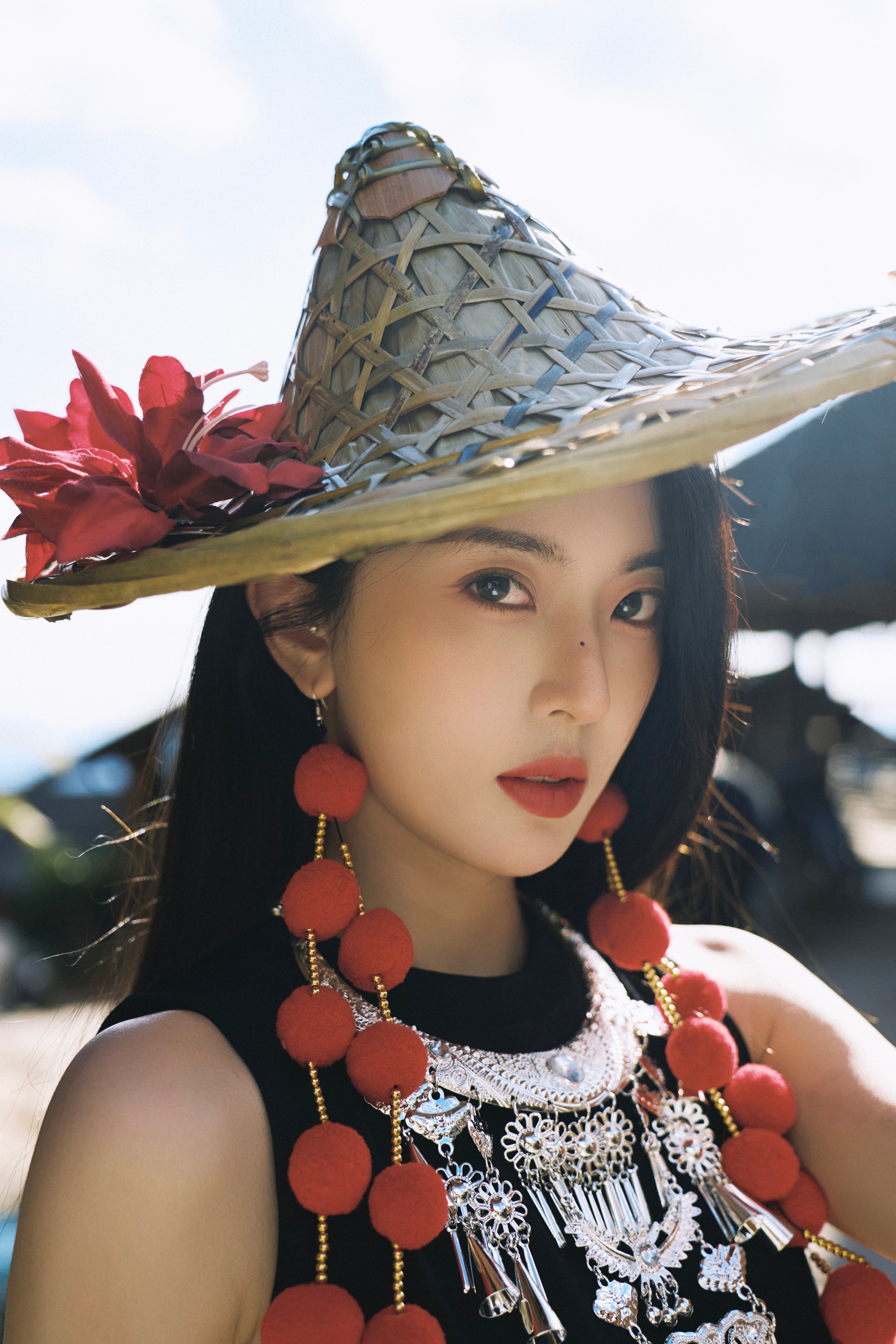 在景迈山当了一天布朗族姑娘 