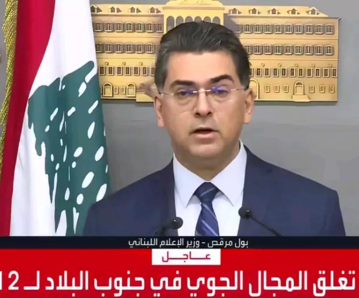 半岛电视台报道，当地时间6日，黎巴嫩政府发言人阿杰拉姆宣布，为保证贝鲁特不被卷入