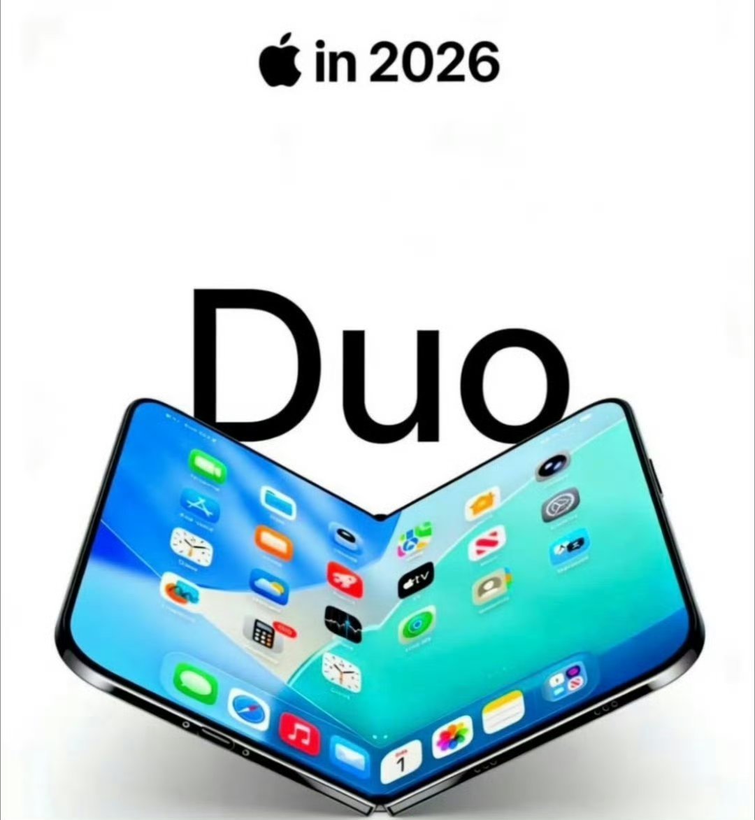 王自如 守住 Fold 命名虽然苹果的折叠屏手机叫iPhone Duo，但这读起