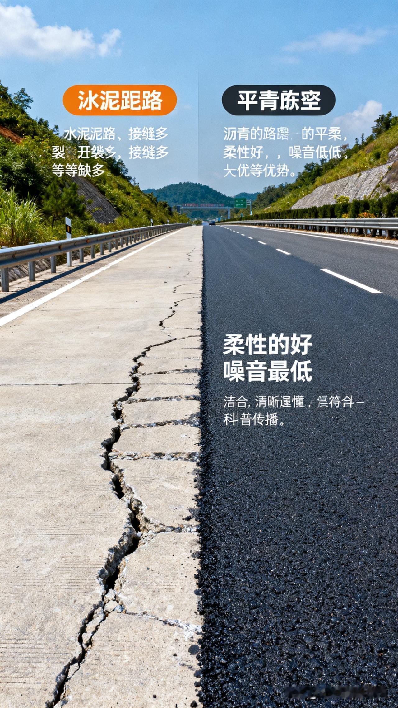 为何高速公路偏爱沥青而非水泥？核心原因藏在实用性与经济性里
 
经常跑高速的人不