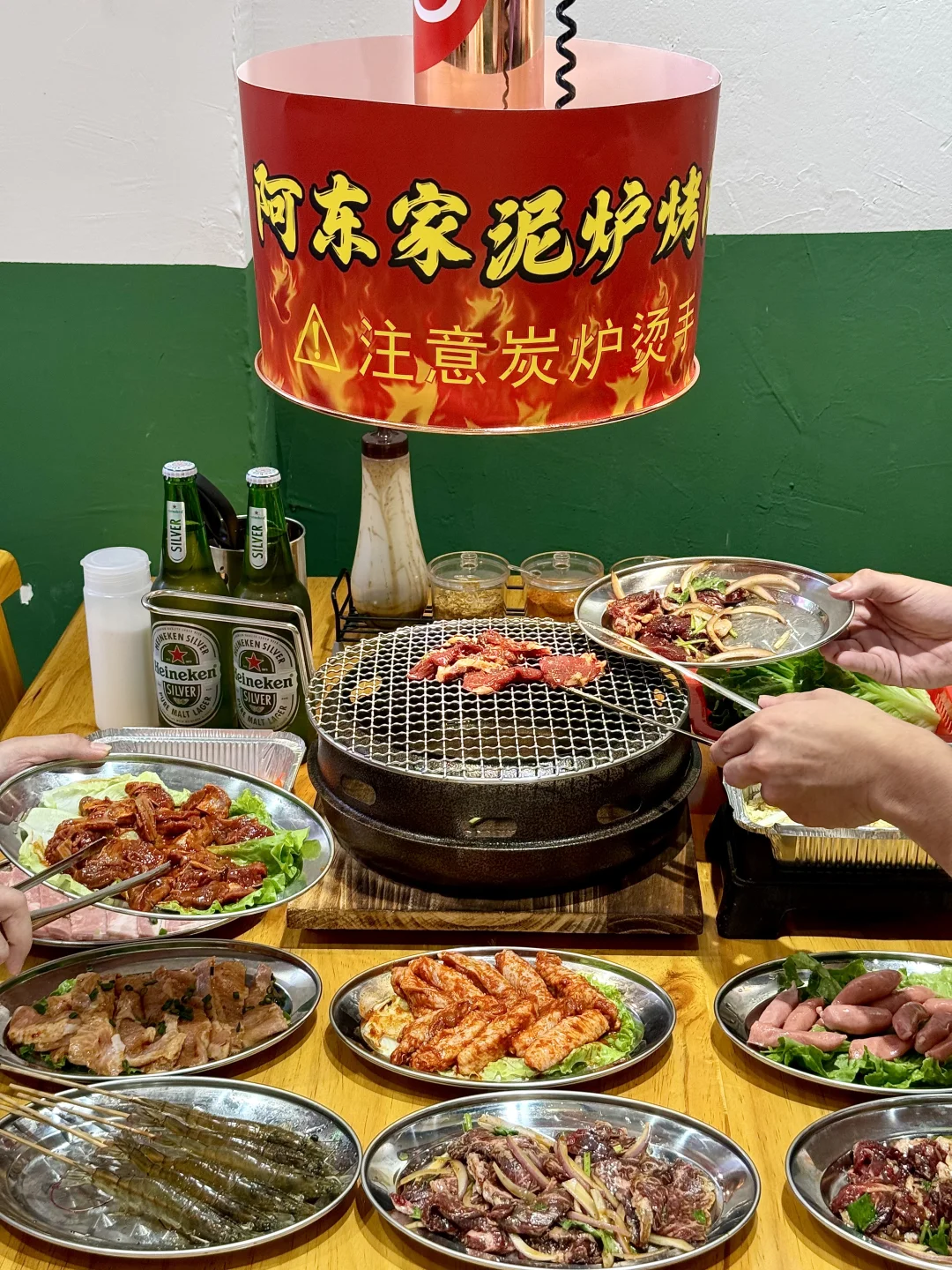 夏天就是要喝啤酒吃烤肉🍖记得码住啊东家‼️