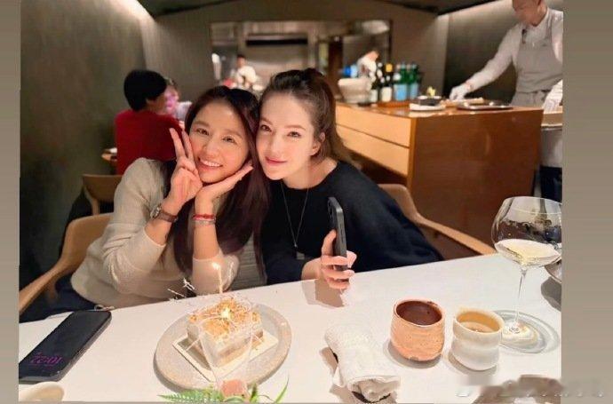 许玮甯晒照为林心如庆生 许玮甯晒合照为林心如庆生，两大女神同框，美翻了许玮甯晒合