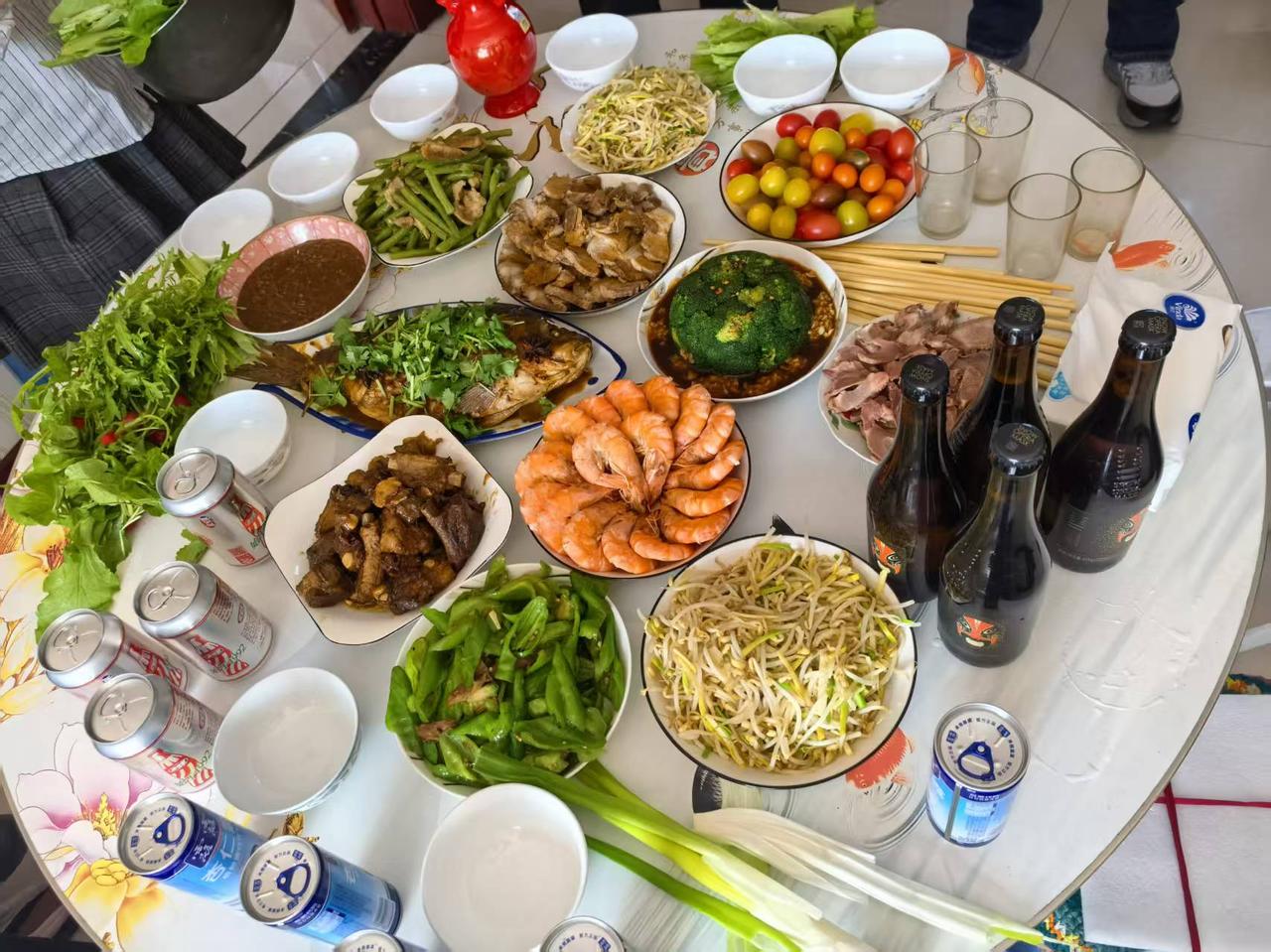 全家人的幸福，是老妈她老人家还在