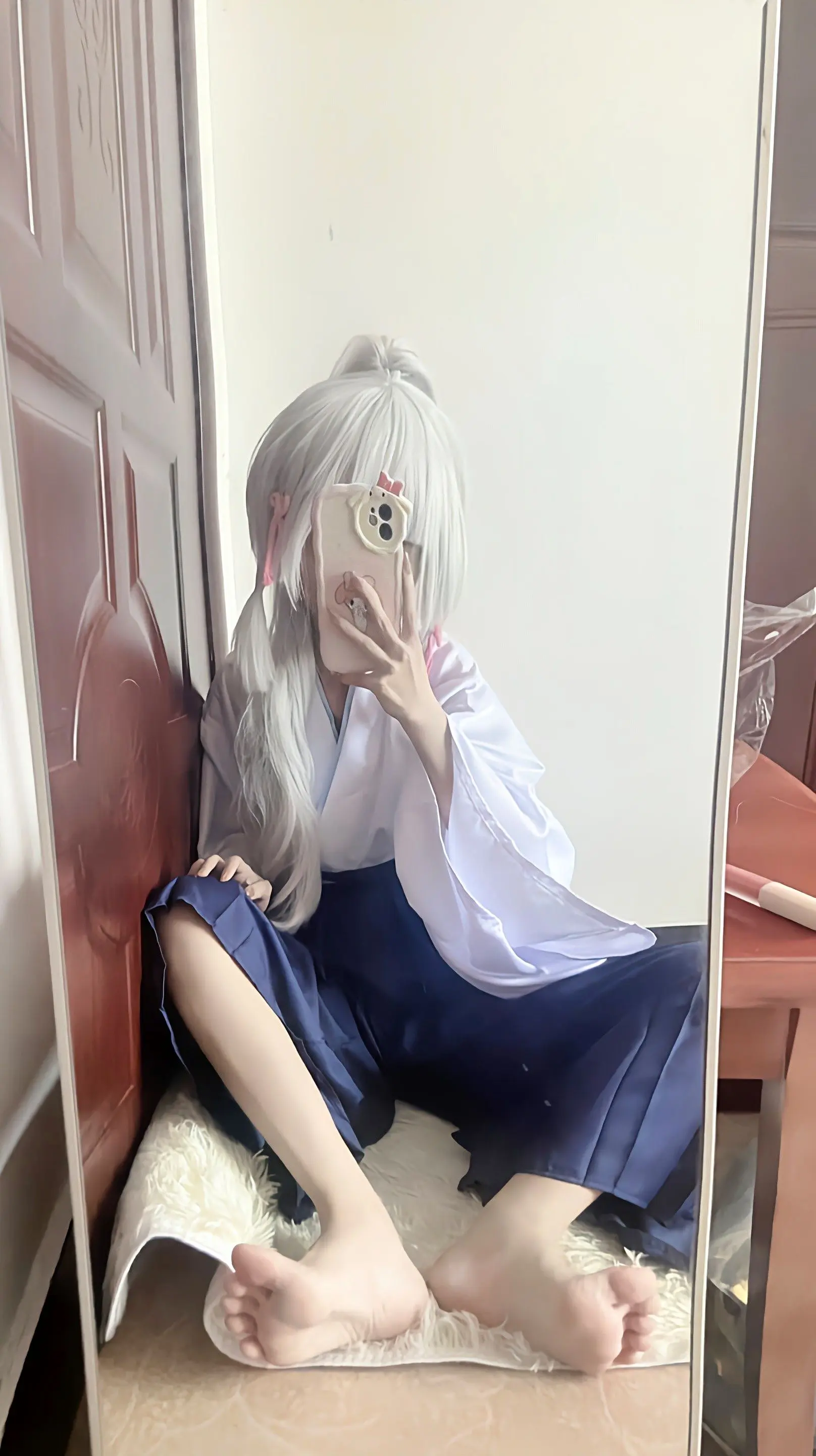 原神。神里绫华 纳西妲cos