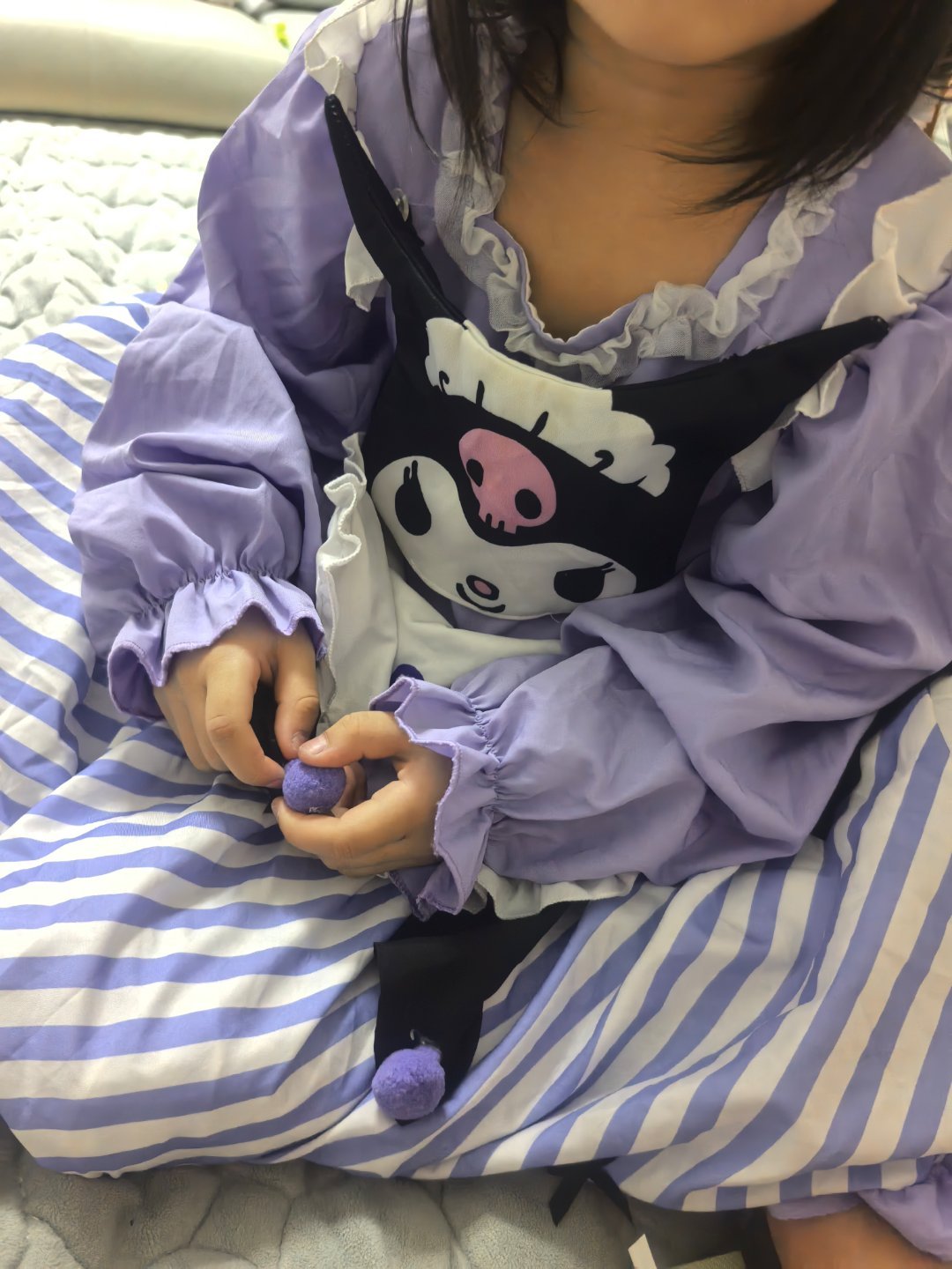 小女孩中了库洛米的毒 