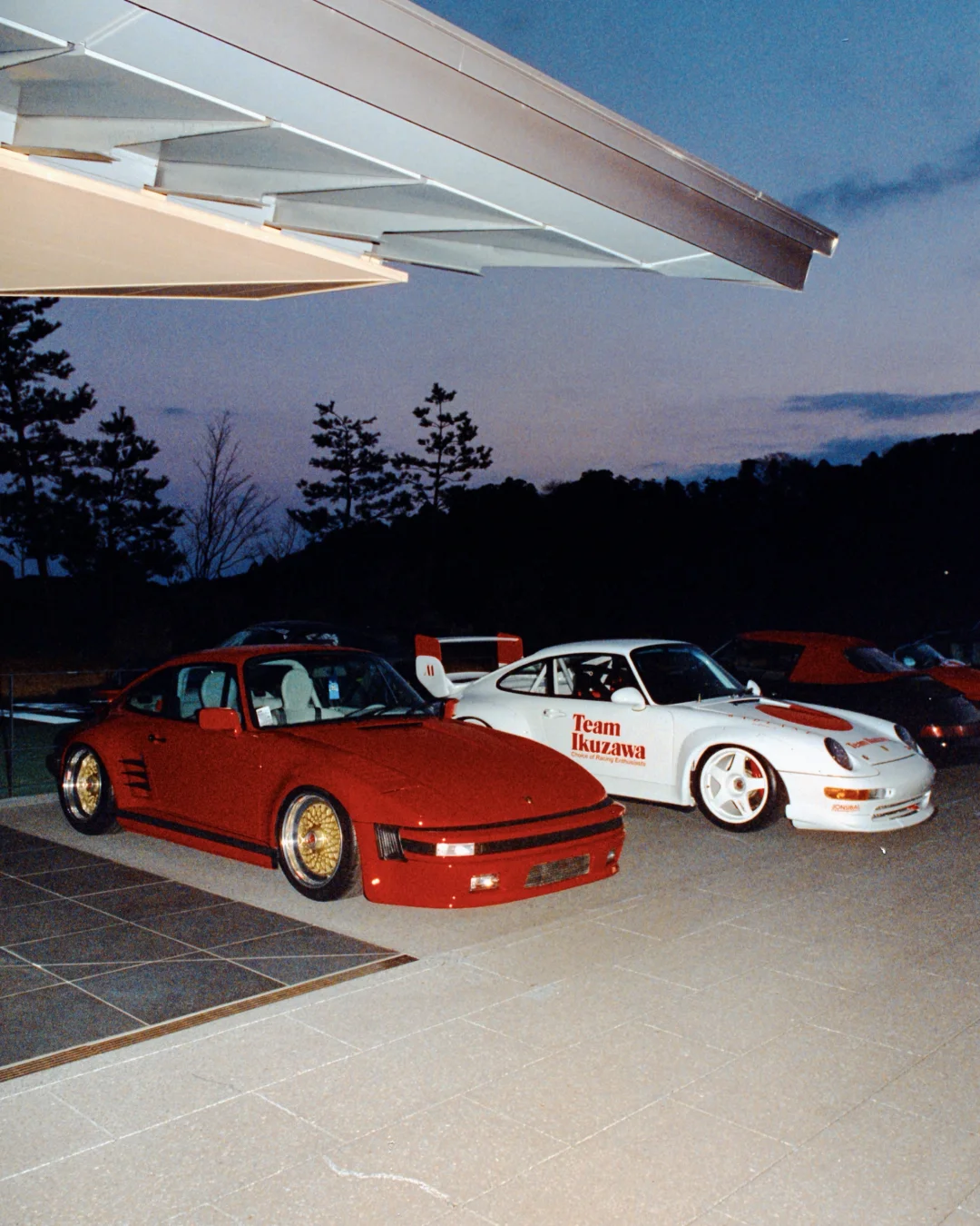 日本 胶片 风冷保时捷