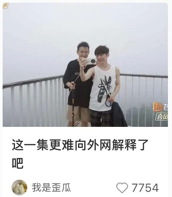 《向往的生活》…感觉更难向外网解释了…哈哈哈哈哈哈哈哈小图真的有点像中年gay子