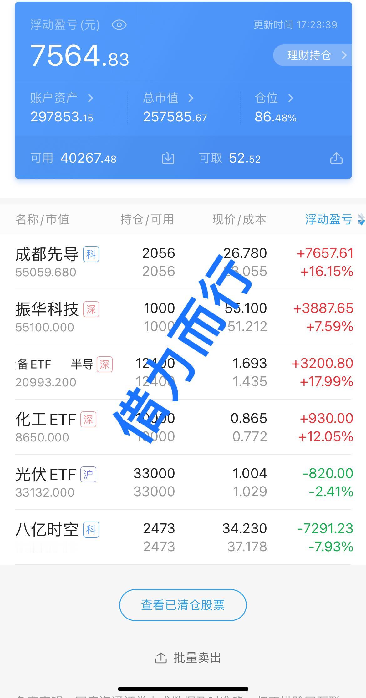 大盘13连阳，量能放量2600多亿，成交额快到3万亿了，又是普涨行情！牛！