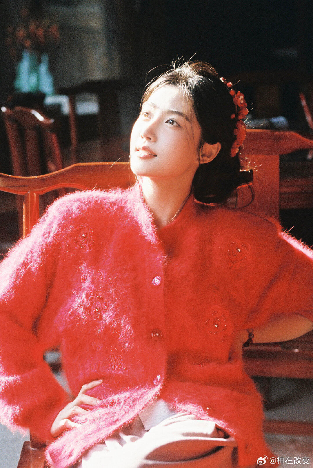 卢昱晓  卢昱晓 | 簪梅花❤️卢昱晓｜ 