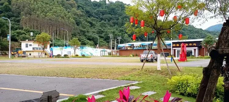振兴乡村，手机拍摄系列（517）：边缘小镇林墩，石横-横山桥头《游客服务中心》
